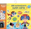 Ma pochette d'artiste - 200 autocollants super-héros