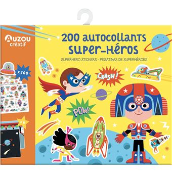 Ma pochette d'artiste - 200 autocollants super-héros