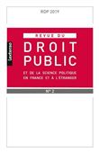 Revue du droit public et de science politique en france et a l etranger n 2-2019