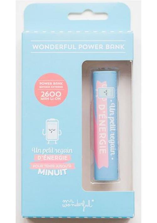 MRWONDER BATTERIE 2600MAH ENERGIE
