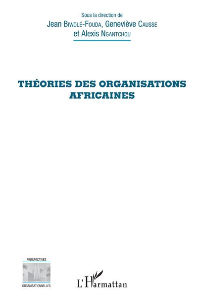 Theories des organisations africaines