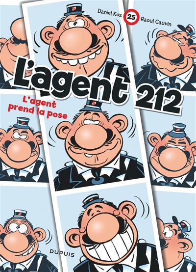 L'agent 212 - L'agent prend la pose
