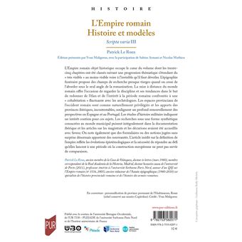 L'Empire romain. Histoire et modèles