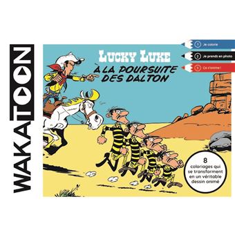 Wakatoon lucky luke,a la poursuite des dalton