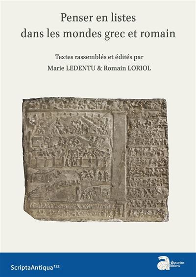 Penser en listes dans les mondes grec dans l'epopee et l'his