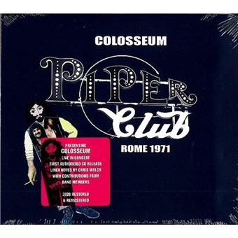 Piper Rome Piper Club Rome 1971 - Colosseum - CD album - Achat & prix | fnac