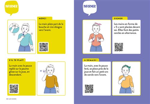 Tout Savoir Sur Les Signes Avec Bebe 150 Signes Disponibles En Video Pour Bien Maitriser La Gestuelle Relie Isabelle Cottenceau Achat Livre Ou Ebook Fnac