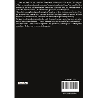 Les mystères égyptiens