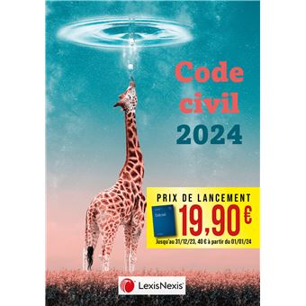 CODE CIVIL 2024 Girafe eau