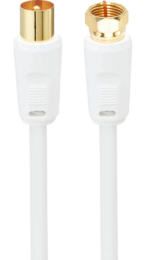 Câble On Earz Cable Gear 3 m Blanc pour antenne SAT