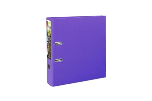 EXA ORDNER PVC MET. RAND D80 A4 PASTEL VIOLET