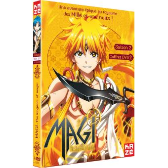  Magi - The Kingdom of Magic - Saison 2 - Box 2/2 Dvd : Masunari  Koji: Movies & TV