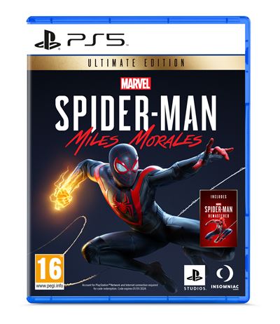 Marvel's Spider-Man Miles Morales Ultimate Edition PS5 État correct - Sony reconditionné disponible sur Fnac