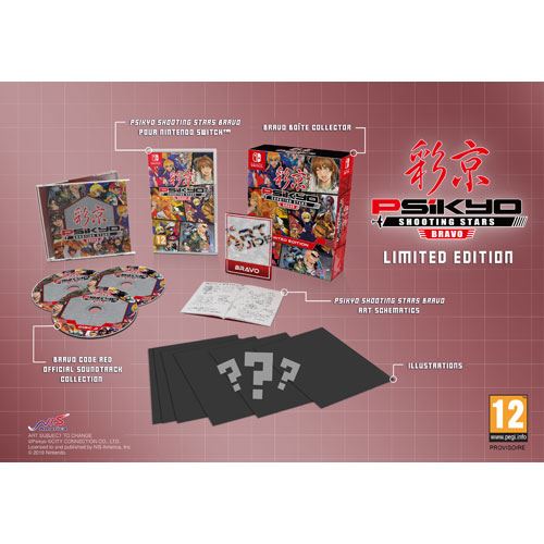 Psikyo Shooting Stars BRAVO Limited Edition Nintendo Switch Exclusivité Fnac