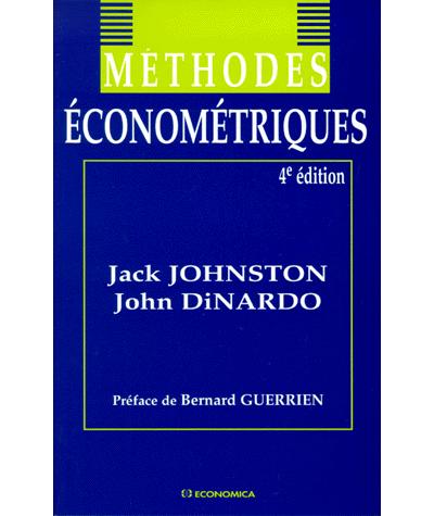 Methodes econometriques - Jill Johnston - broché