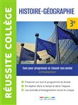 Réussite collège histoire-géographie 3e