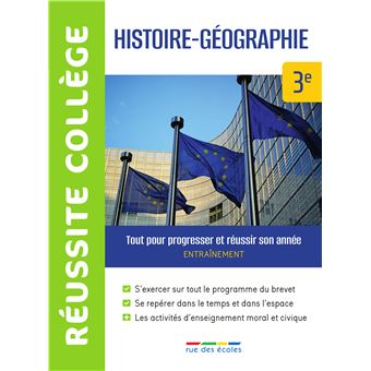 Réussite collège histoire-géographie 3e