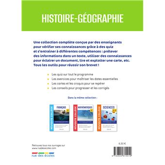 Réussite collège histoire-géographie 3e