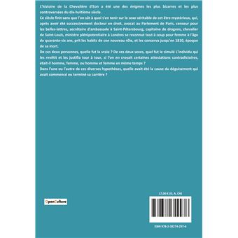 Mémoires sur la chevalière d'Éon