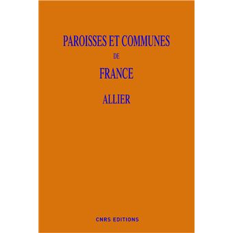 Paroisses et communes de France - L'Allier