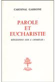 Parole et eucharistie