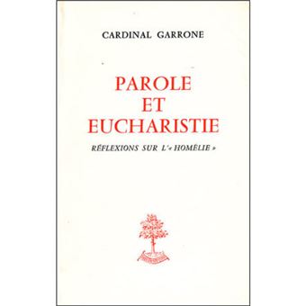 Parole et eucharistie