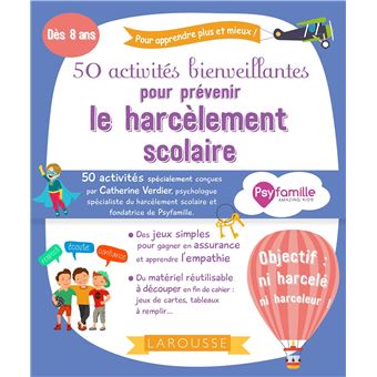 50 activités bienveillantes pour prévenir le harcèlement scolaire