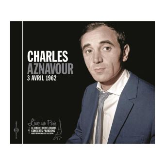 Live in Paris 03 Avril 1962 Inclus un livret de 12 pages