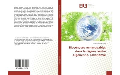 Biocénoses remarquables dans la région centre algérienne. Taxonomie