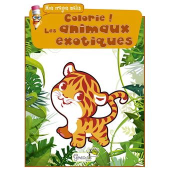 Colorie les animaux exotiques