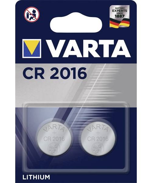 Varta - Pile électronique CR2016 blister de 2