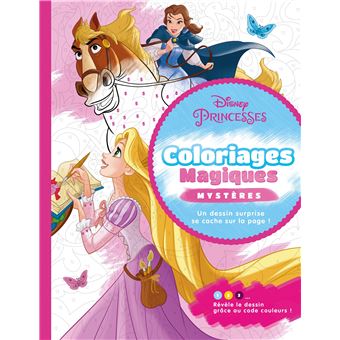DISNEY PRINCESSES - Coloriages Magiques - Mystères