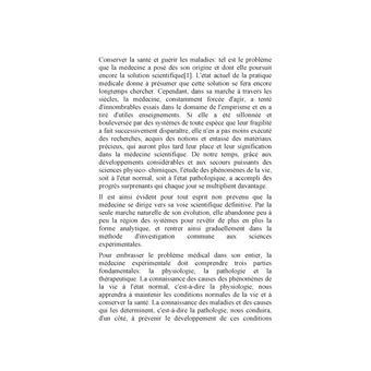 Introduction à l'étude de la médecine expérimentale
