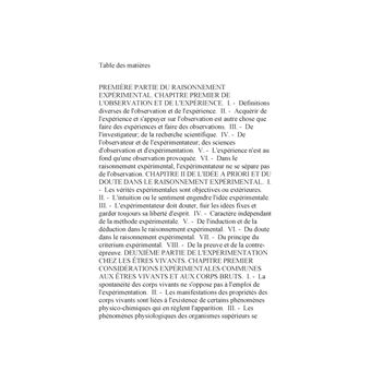 Introduction à l'étude de la médecine expérimentale