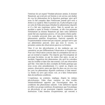 Introduction à l'étude de la médecine expérimentale