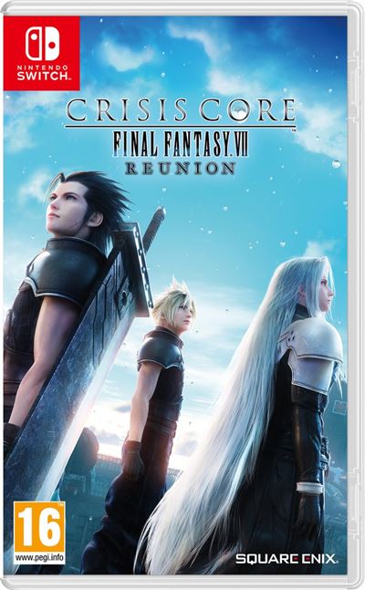 Pochette avant du jeu Crisis Core - Final Fantasy VII Reunion Nintendo Switch