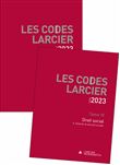 Codes Larcier 2023 - Tome 4 Droit social