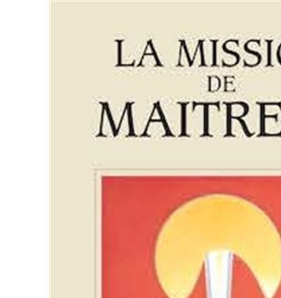 Mission de maitreya,2