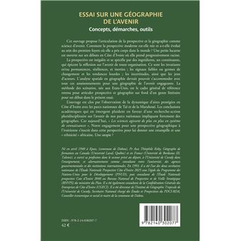 Essai sur une géographie de l'avenir