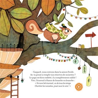 Contes de la nature - Petit écureuil cherche noisettes