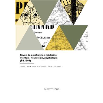 Revue de psychiatrie