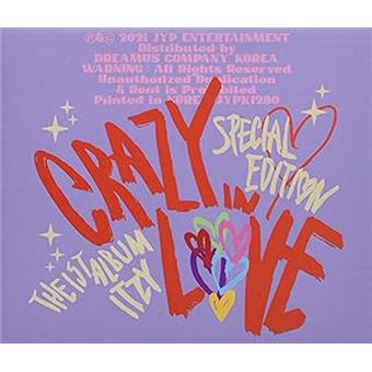ITZY - ITZY THE 1ST ALBUM CRAZY IN LOVE SPECIAL EDITION (JEWEL CASE VE