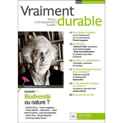 Vraiment durable N5 / 6 -  Collectif - broché