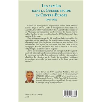 Les armées dans la Guerre froide en Centre-Europe (1945-1990)