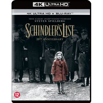 SCHINDLER'S LIST (25TH ANNIVERSARY)-BIL-BLURAY 4K