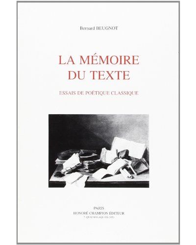 La mémoire du texte