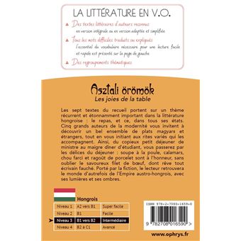 Les joies de la table - Asztali örömök