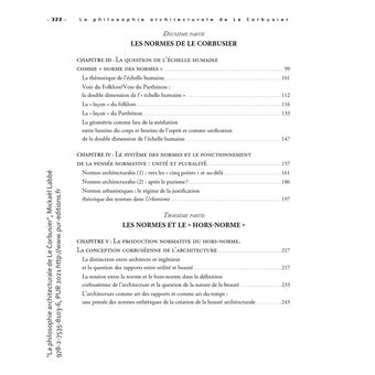 La philosophie architecturale de Le Corbusier