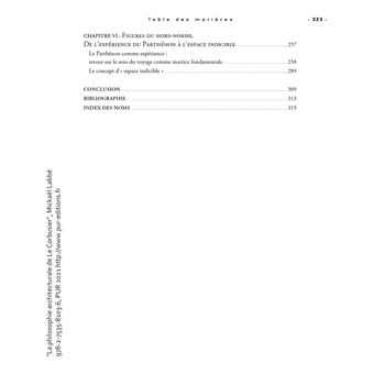 La philosophie architecturale de Le Corbusier