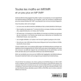 Toutes les maths en MP/MPI